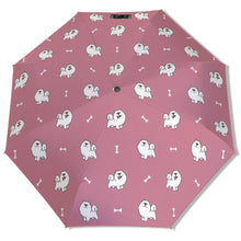Load image into Gallery viewer, Smiling Samoyed Love Umbrella-Daily Accessories-1