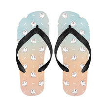 Load image into Gallery viewer, Smiling Samoyed Love Unisex Slippers - 7 Gradients-11