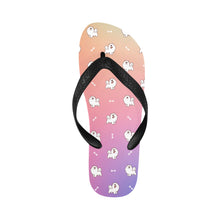 Load image into Gallery viewer, Smiling Samoyed Love Unisex Slippers - 7 Gradients-14