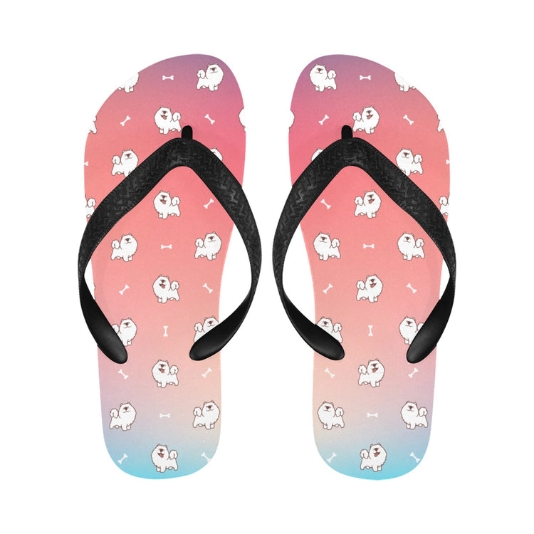 Smiling Samoyed Love Unisex Slippers 7 Gradients 19 750x