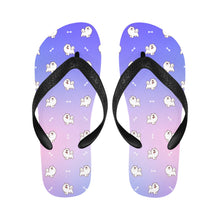 Load image into Gallery viewer, Smiling Samoyed Love Unisex Slippers - 7 Gradients-9