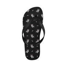 Load image into Gallery viewer, Smiling Schnauzer Delight Unisex Slippers - 9 Colors-Footwear-Accessories,Dog Dad Gifts,Dog Mom Gifts,Schnauzer,Slippers-Black-S-24