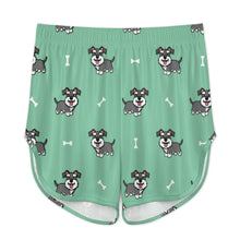 Load image into Gallery viewer, Smiling Schnauzer Delight Women's Cami and Shorts Pajama Set-8