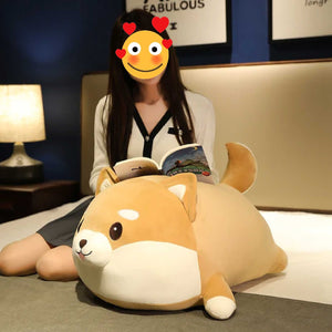 Smiling Shiba Inu Plush Soft Toy (Small to Large Size)-Soft Toy-Dogs, Home Decor, Shiba Inu, Stuffed Animal-12