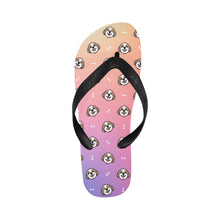 Load image into Gallery viewer, Smiling Shih Tzu Delight Unisex Slippers - 9 Colors-Footwear-Accessories,Dog Dad Gifts,Dog Mom Gifts,Shih Tzu,Slippers-Tropical Radiance-S-19
