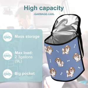 Smiling Shih Tzu Love Multipurpose Car Storage Bag - 4 Colors-Car Accessories-Bags, Car Accessories, Shih Tzu-15