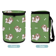 Load image into Gallery viewer, Smiling Shih Tzu Love Multipurpose Car Storage Bag - 4 Colors-Car Accessories-Bags, Car Accessories, Shih Tzu-7