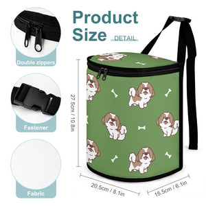 Smiling Shih Tzu Love Multipurpose Car Storage Bag - 4 Colors-Car Accessories-Bags, Car Accessories, Shih Tzu-9