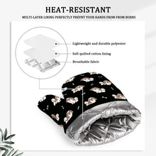 Load image into Gallery viewer, Smiling Shih Tzu Love Oven Mitts and Pot Holder Set-Kitchen Decor-Accessories,Dog Mom Gifts,Shih Tzu-7