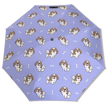 Load image into Gallery viewer, Smiling Shih Tzu Love Umbrella-Daily Accessories-11
