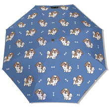 Load image into Gallery viewer, Smiling Shih Tzu Love Umbrella-Daily Accessories-16