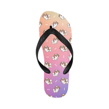 Load image into Gallery viewer, Smiling Shih Tzu Love Unisex Slippers - 9 Colors-Footwear-Accessories,Dog Dad Gifts,Dog Mom Gifts,Shih Tzu,Slippers-22