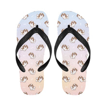 Load image into Gallery viewer, Smiling Shih Tzu Love Unisex Slippers - 9 Colors-Footwear-Accessories,Dog Dad Gifts,Dog Mom Gifts,Shih Tzu,Slippers-7