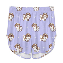 Load image into Gallery viewer, Smiling Shih Tzu Love Women's Cami and Shorts Pajama Set-22