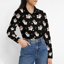 Load image into Gallery viewer, Smiling Shih Tzu Love Women's Shirt-26