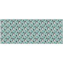 Load image into Gallery viewer, Snowflakes and Smiles Australian Shepherd Christmas Gift Wrapping Paper - 2 Rolls-Christmas Ornament-Australian Shepherd,Christmas,Wrapping Paper-2