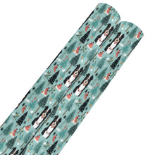 Load image into Gallery viewer, Snowflakes and Smiles Australian Shepherd Christmas Gift Wrapping Paper - 2 Rolls-Christmas Ornament-Australian Shepherd,Christmas,Wrapping Paper-Australian Shepherd-5