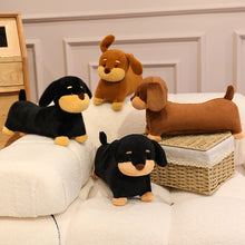 Load image into Gallery viewer, Snuggly Chocolate Dachshund Stuffed Animal Plush Toy-5