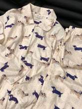 Load image into Gallery viewer, Soft and Cozy Dachshund Cotton Pajamas Set for Women-4