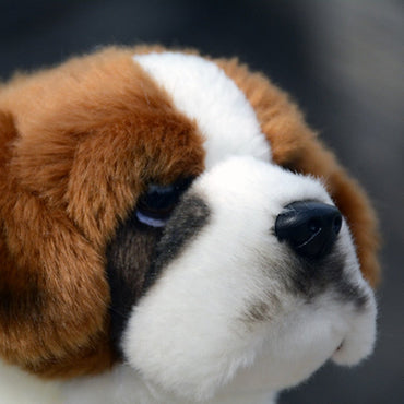 Soft and Fluffy St. Bernard Stuffed Animal Plush Toy