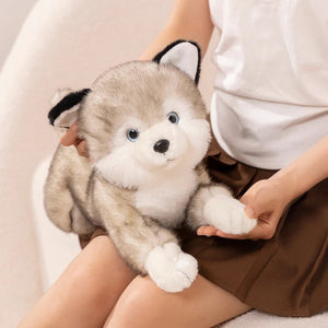 Soft Furry Orange and Black Shiba Inus Love Plush Toys-Stuffed Animals-Shiba Inu, Stuffed Animal-7