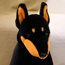 Load image into Gallery viewer, Softest Sitting Doberman Stuffed Animal Plush Toys-Doberman, Stuffed Animal-13