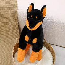 Load image into Gallery viewer, Softest Sitting Doberman Stuffed Animal Plush Toys-Doberman, Stuffed Animal-5