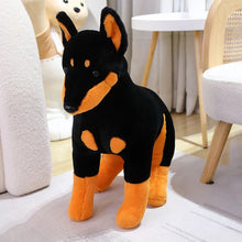 Load image into Gallery viewer, Softest Sitting Doberman Stuffed Animal Plush Toys-Doberman, Stuffed Animal-7