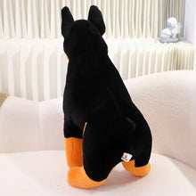 Load image into Gallery viewer, Softest Sitting Doberman Stuffed Animal Plush Toys-Doberman, Stuffed Animal-9