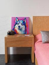 Load image into Gallery viewer, Spectrum of Spirit Husky Wall Art Poster-Art-Dog Art, Home Decor, Poster, Siberian Husky-3