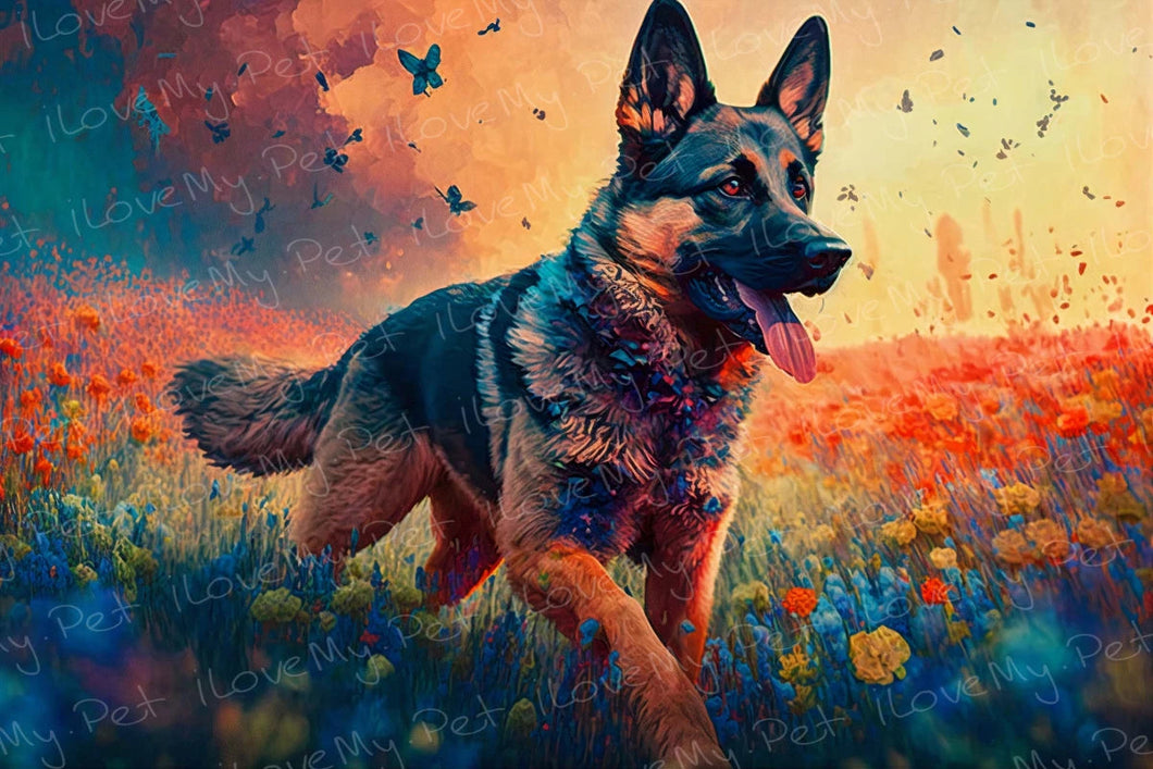 Spirit of the German Shepherd Wall Art Poster-Art-Dog Art, German Shepherd, Home Decor, Poster-6