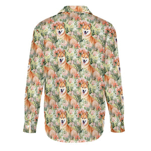 Spring Blossom Shiba Inus Women's Shirt - 2 Designs-Apparel-Apparel, Shiba Inu, Shirt-6