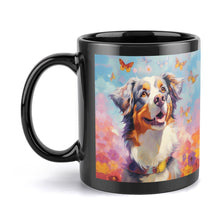 Load image into Gallery viewer, Springtime Splendor Australian Shepherd Coffee Mug-5