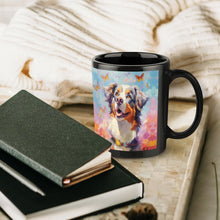 Load image into Gallery viewer, Springtime Splendor Australian Shepherd Coffee Mug-6