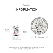 Load image into Gallery viewer, Squee-Worthy Weimaraner Dog Silver Charm – Love Gift-3