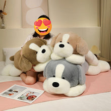 Load image into Gallery viewer, Staffordshire Terrier Stuffed Animal Plush Toy - Sleepy Floppy-Eared Cutie-17