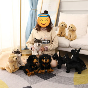 Standing Black French Bulldog Stuffed Animal Plush Toy-Soft Toy-Dogs, French Bulldog, Home Decor, Soft Toy, Stuffed Animal-6