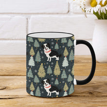 Load image into Gallery viewer, Starry Night Border Collie Christmas Coffee Mug-2