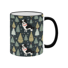 Load image into Gallery viewer, Starry Night Border Collie Christmas Coffee Mug-4