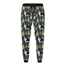 Load image into Gallery viewer, Starry Night Border Collie Christmas Unisex Sweatpants-Apparel-Apparel, Border Collie, Christmas, Dog Dad Gifts, Dog Mom Gifts, Pajamas-4