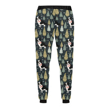 Load image into Gallery viewer, Starry Night Border Collie Christmas Unisex Sweatpants-Apparel-Apparel, Border Collie, Christmas, Dog Dad Gifts, Dog Mom Gifts, Pajamas-5