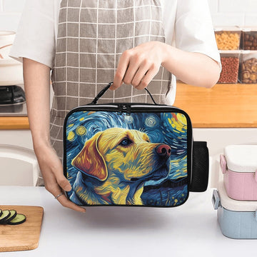 Starry Night Companion Yellow Labrador Lunch Bag 2 360x