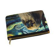 Starry Night Dreamer Pekingese Carry-All Pouch-Accessories-Accessories, Bags, Dog Dad Gifts, Dog Mom Gifts, Pekingese-White-ONESIZE-2