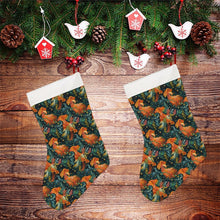 Load image into Gallery viewer, Starry Night Irish Setter&#39;s Christmas Stocking-Christmas Ornament-Christmas, Home Decor, Irish Setter-26X42CM-White-2