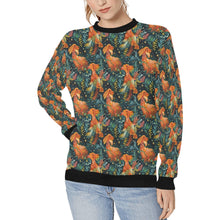 Load image into Gallery viewer, Starry Night Irish Setter&#39;s Christmas Sweatshirt for Women-Apparel-Apparel, Christmas, Dog Mom Gifts, Irish Setter, Sweatshirt-S-1