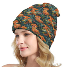 Load image into Gallery viewer, Starry Night Irish Setter&#39;s Warm Christmas Beanie-Accessories-Accessories, Christmas, Dog Mom Gifts, Hats, Irish Setter-ONE SIZE-1