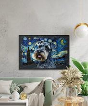 Load image into Gallery viewer, Starry Night Schnauzer Wall Art Poster-Art-Dog Art, Dog Dad Gifts, Dog Mom Gifts, Home Decor, Poster, Schnauzer-6