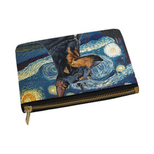 Load image into Gallery viewer, Starry Night Serenade Doberman Carry-All Pouch-Accessories-Accessories, Bags, Doberman, Dog Dad Gifts, Dog Mom Gifts-White-ONESIZE-2