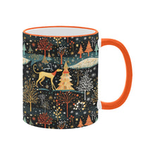 Load image into Gallery viewer, Starry Winter Walk Greyhound / Whippet Christmas-4