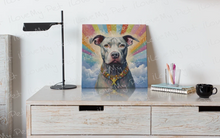Load image into Gallery viewer, Stellar Sentinel Pit Bull Framed Wall Art Poster-Art-Dog Art, Home Decor, Pit Bull-2
